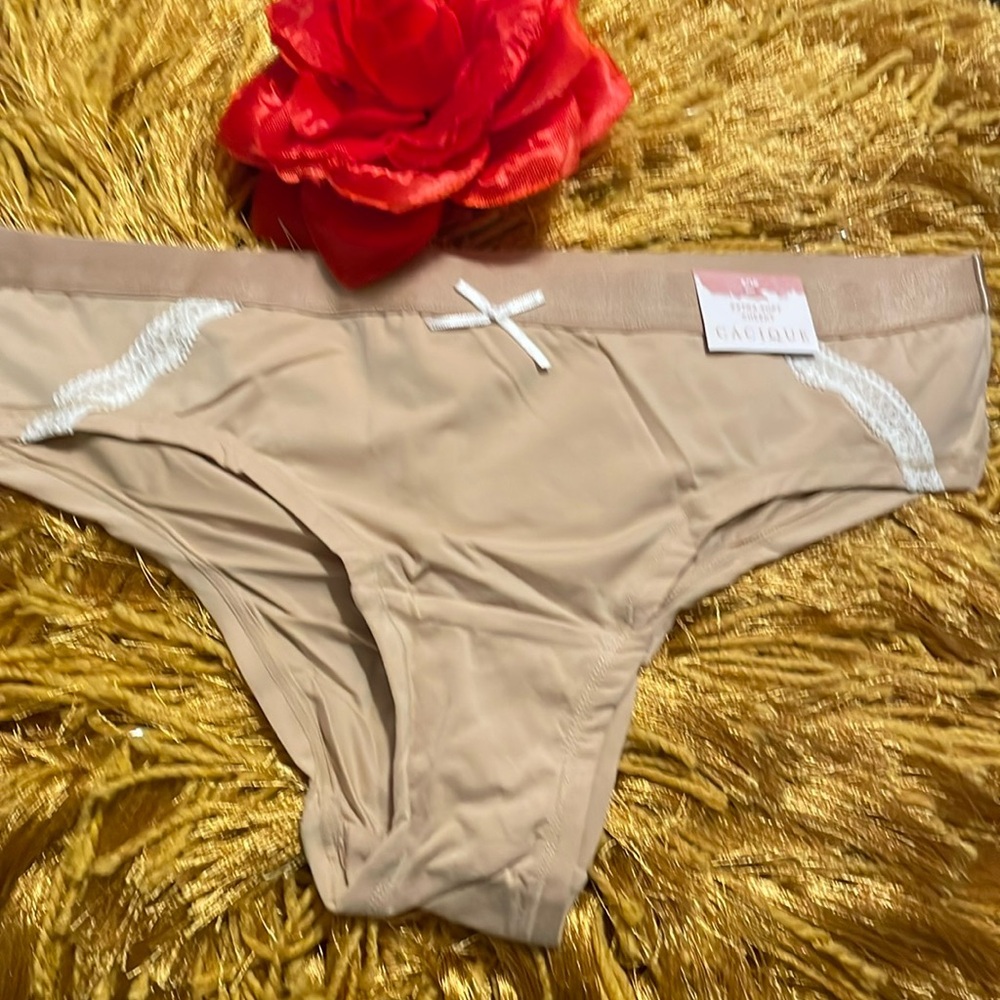 Lane Bryant Cacique Extra Soft Cheeky Hipster Panty - Size 12